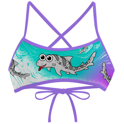 Ciara Top Bluemint Purple Light (Kelly) - Ciara Tieback Bikini Top