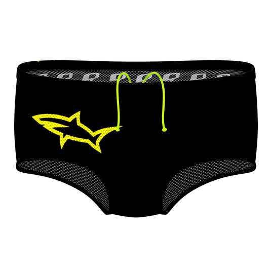 yellow shark - Mesh Drag Swimsuit