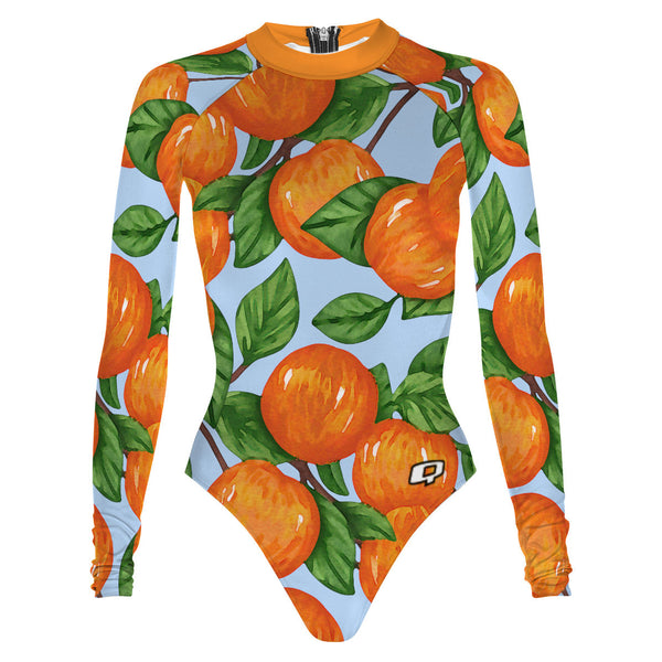Swimming With Oranges - Surf Swimming Suit Classic Cut