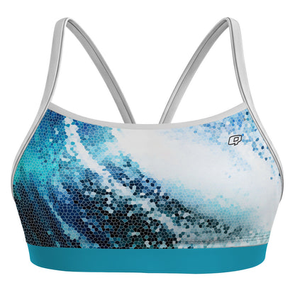 Eye of the Barrel - Classic Sports Bikini Top