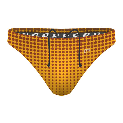 Dots 1 Lemon Chrome Bombay - Waterpolo Brief Swimsuit