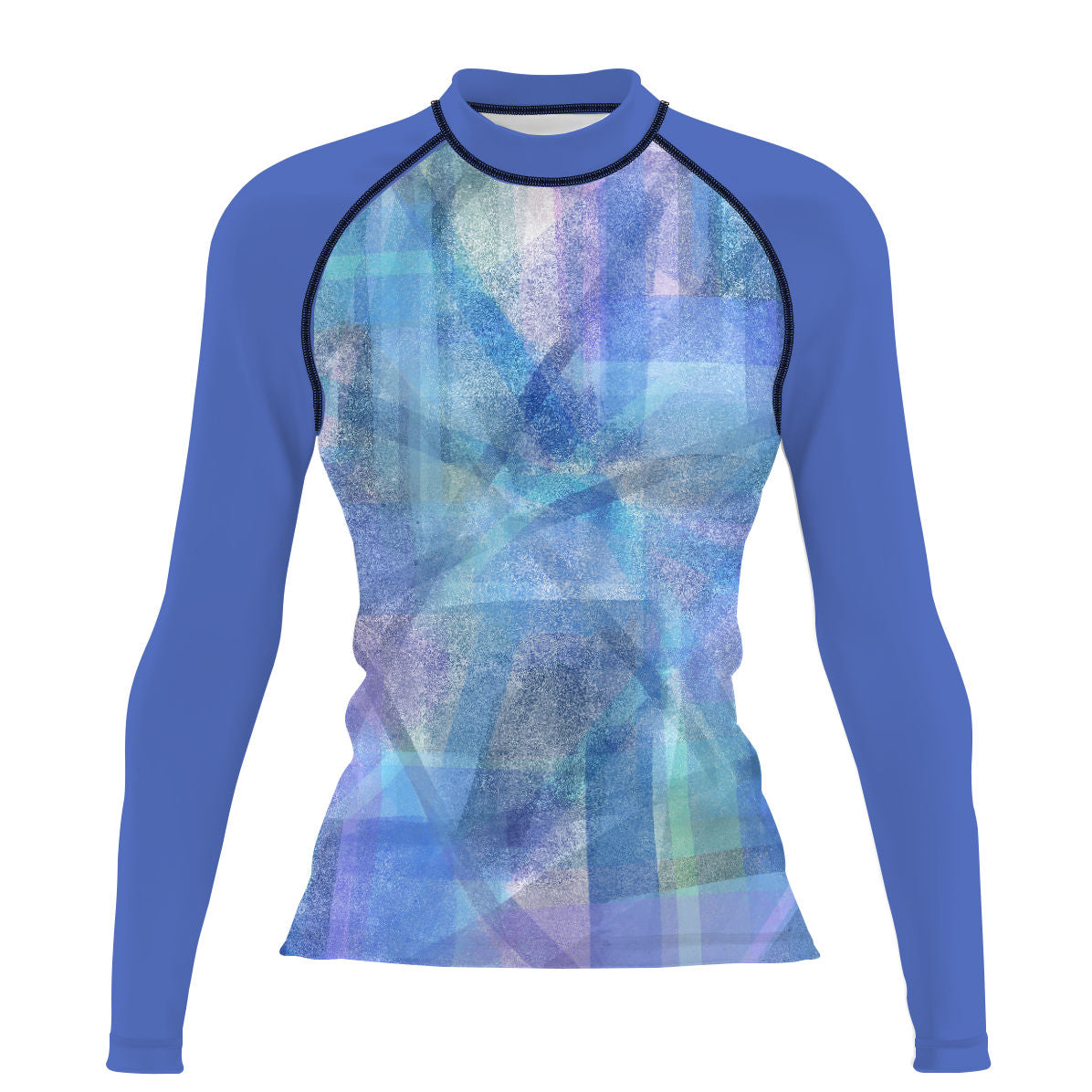 Abstract Particles - Women's Surf UPF50+ Long Sleeve Rash Guard