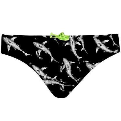 Shark Shiver - Bandeau Bikini Bottom