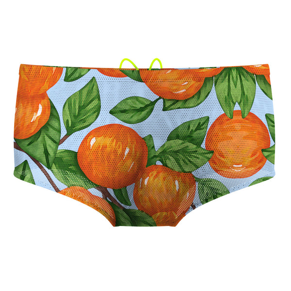 Swimming With Oranges - Mesh Drag Swimsuit