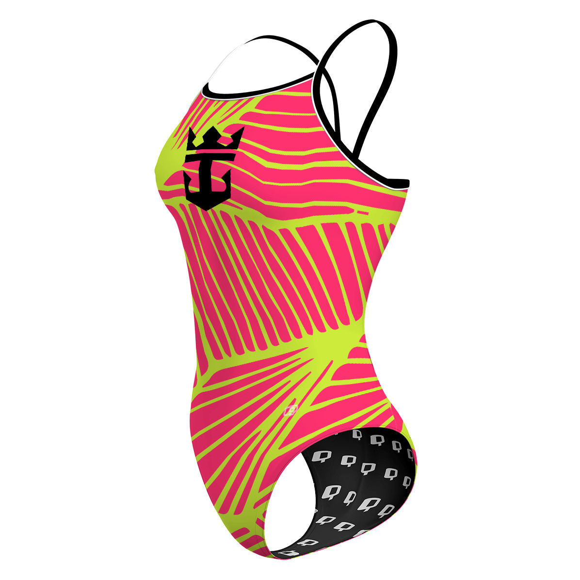 yellow/ pink - Sunback Tank Swimsuit