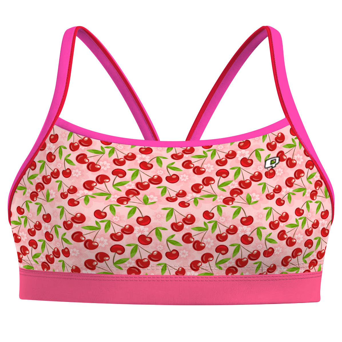 Cherry Picked Classic Sports Bikini Top