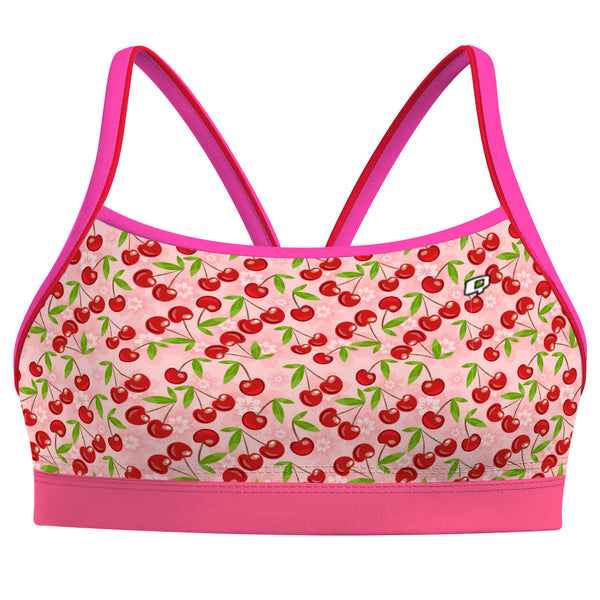 Cherry Picked Classic Sports Bikini Top