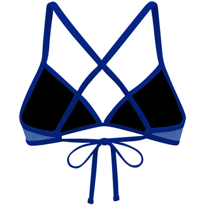 Sea flower - Tieback Bikini Top