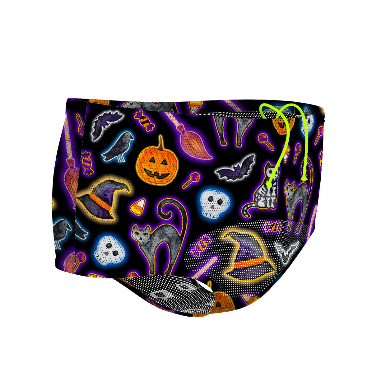 Halloween Trick or Treat - Mesh Drag Swimsuit