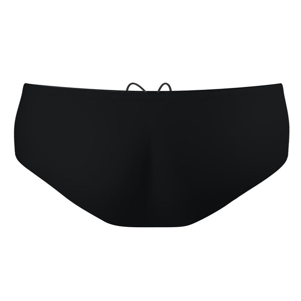 Solid Black - Classic Brief Swimsuit