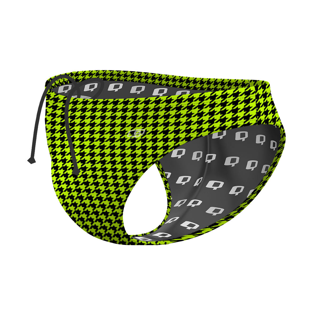 Houndstooth 40a - Waterpolo Brief Swimsuit