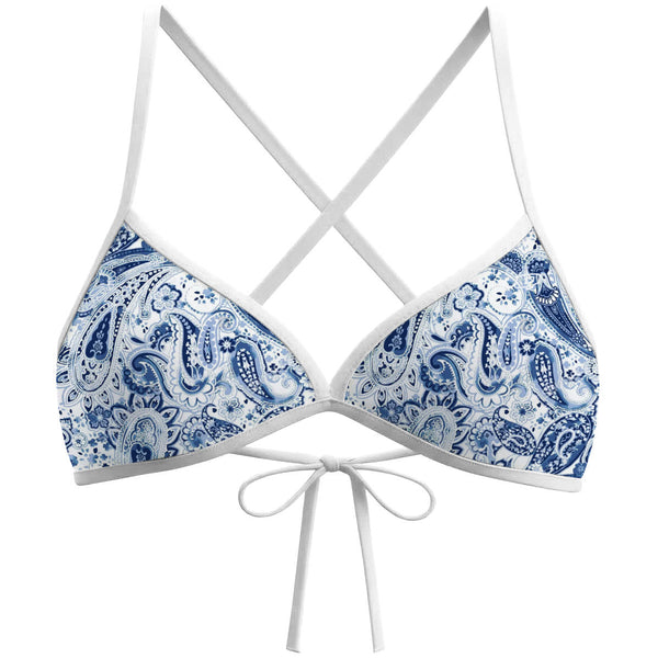 Paisley Tieback Bikini Top