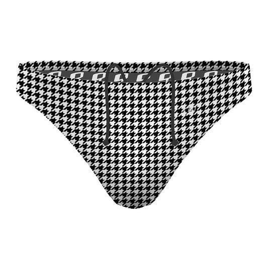 Houndstooth 101 - Waterpolo Brief Swimsuit