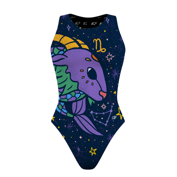 Capricorn Women's Waterpolo Swimsuit Classic Cut