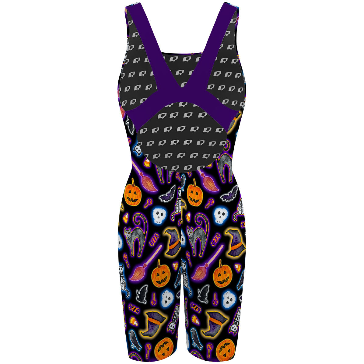 Halloween Trick or Treat - Classic Strap Long Knee Women Jammer