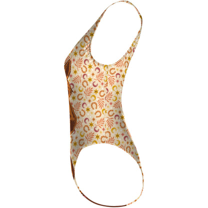 Sheriffs Horse - High Hip One Piece Swimsuit