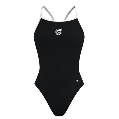 Roger Bacon Girl - Solid Skinny Strap Swimsuit - PERSONALIZED