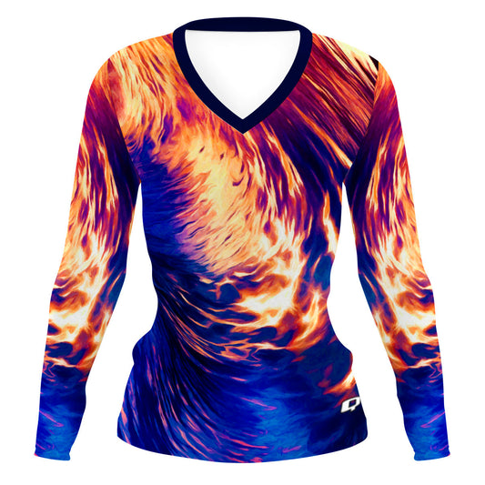 Wave Rider - Women's Performance Shirt Long Sleeve