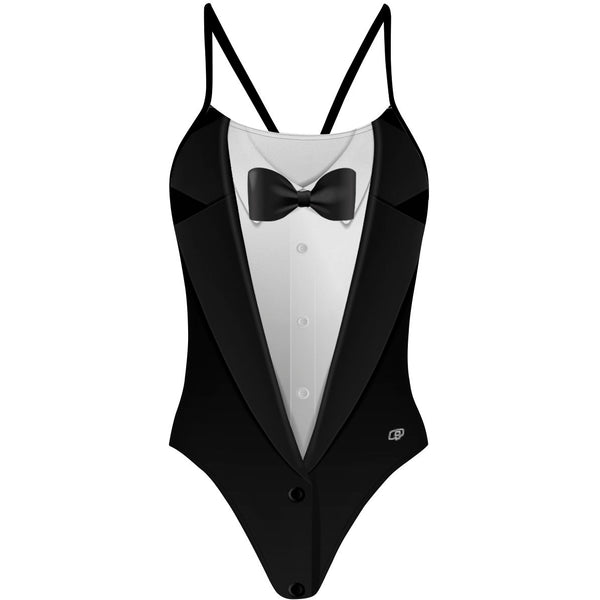 Tuxedo "Y" Back Swimsuit
