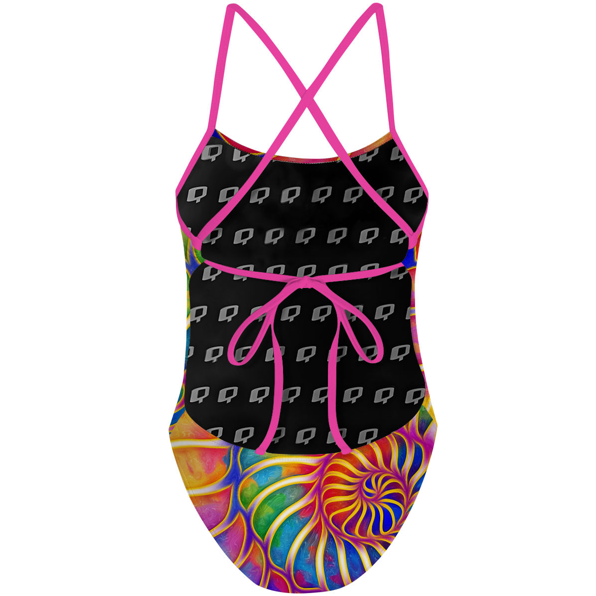 Seashell in Wonderland - Tieback One Piece Swimsuit