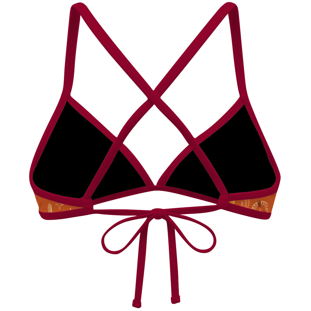 Western Sunset - Tieback Bikini Top