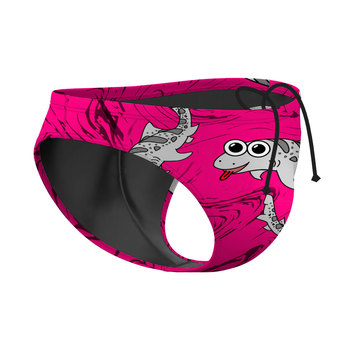 Sharkie WP Dark Pink Only (Brian) - Waterpolo Brief Swimsuit