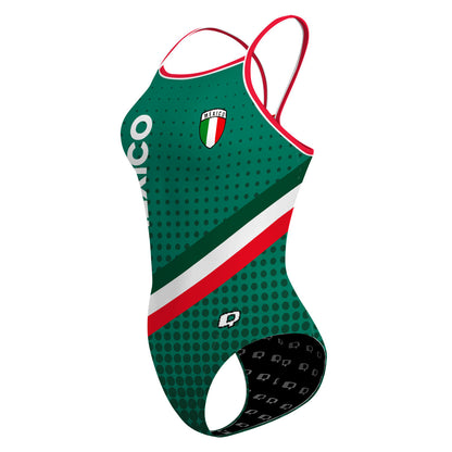 GO MEXICO Skinny Strap Swimsuit