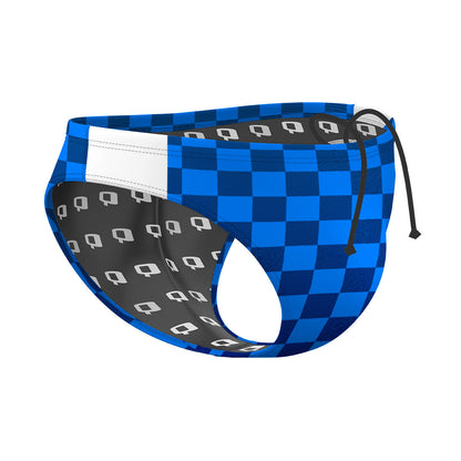 Royal Check - Waterpolo Brief Swimsuit
