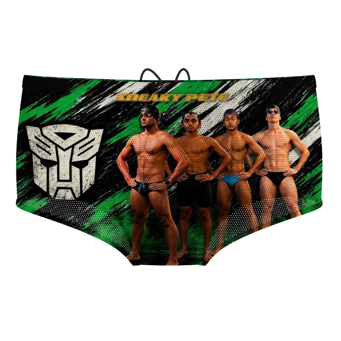 PETER x transformers - Mesh Drag Swimsuit