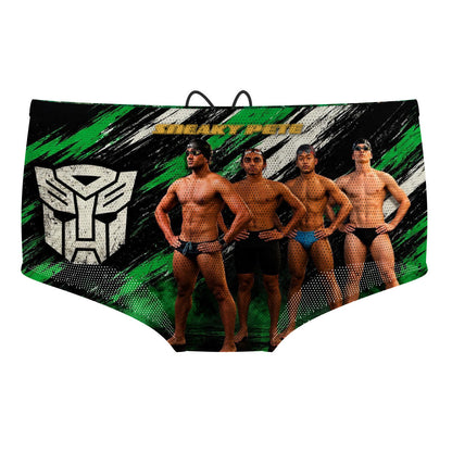 PETER x transformers - Mesh Drag Swimsuit