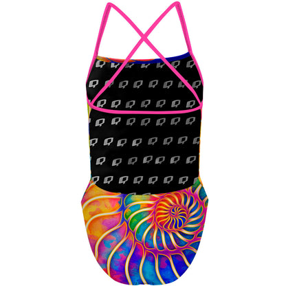 Seashell in Wonderland - "X" Back Swimsuit