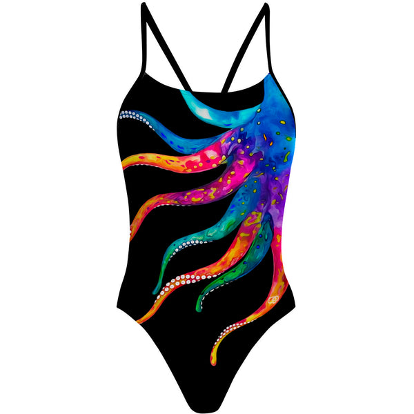 Octopus Squeeze "Y" Back Swimsuit