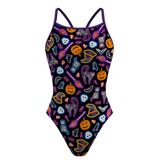 Halloween Trick or Treat - Skinny Strap Swimsuit