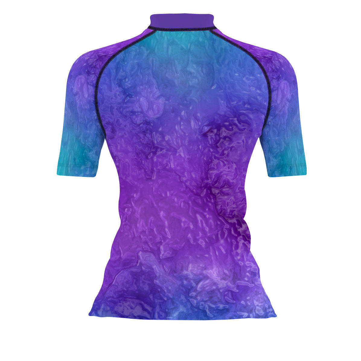 Floating Flower - Women's Surf UPF50+ Short Sleeve Rash Guard