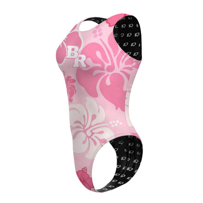 Addy Pink BR 2 - Women's Waterpolo Swimsuit Cheeky Cut