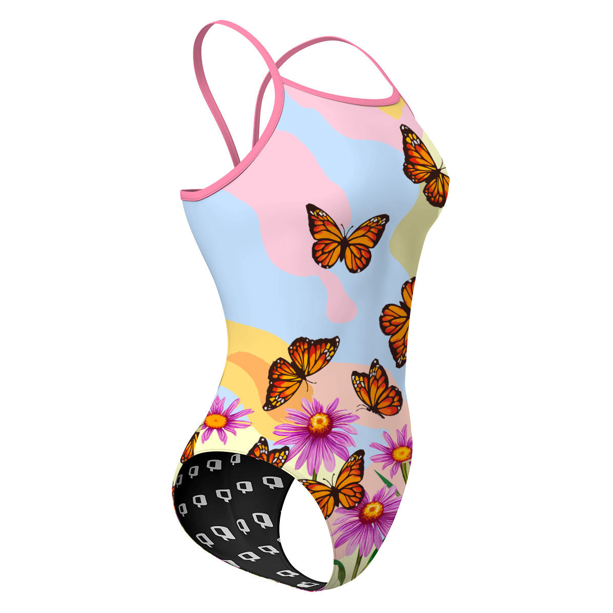 Monarch Butterfly - Sunback Tank Swimsuit