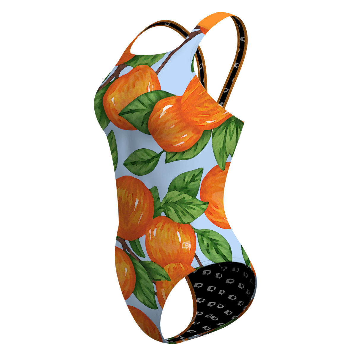 Swimming With Oranges - Classic Strap Swimsuit