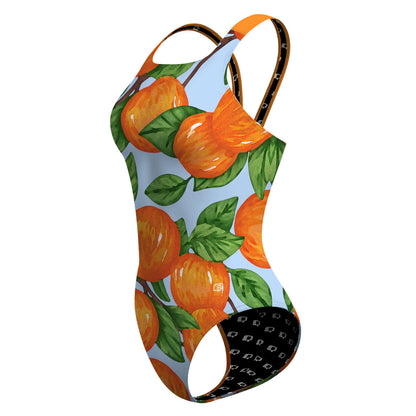 Swimming With Oranges - Classic Strap Swimsuit