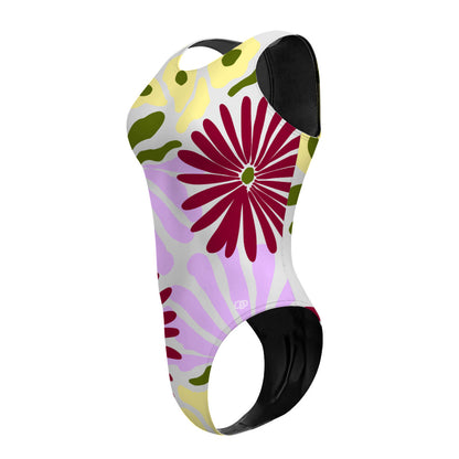 Bloom - Women's Waterpolo Swimsuit Cheeky Cut