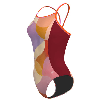 Mosaic - Skinny Strap Swimsuit