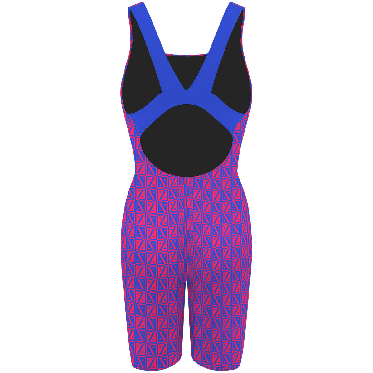 Diamond Grid - Classic Strap Long Knee Women Jammer