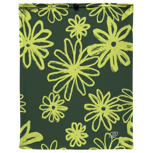 Neon Daisy Mesh Bag