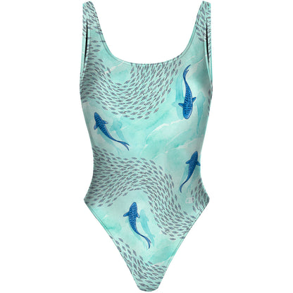 Reef Shark - High Hip One Piece Swimsuit