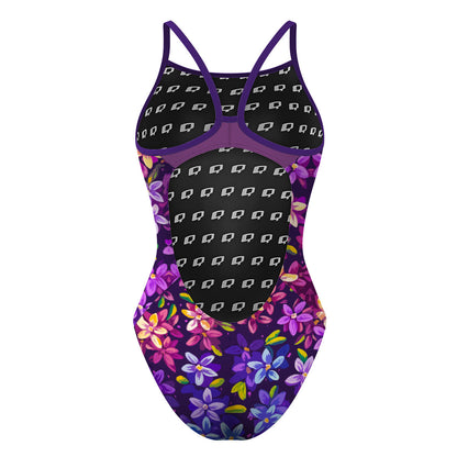 Fairy Flowers - Skinny Strap Swimsuit