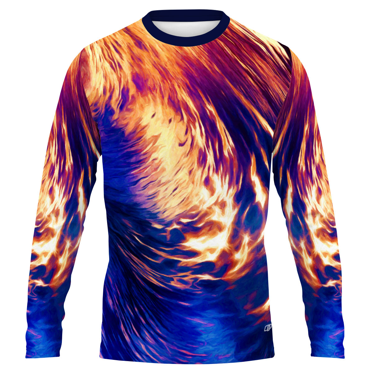 Wave Rider - Men's Performance Shirt Long Sleeve