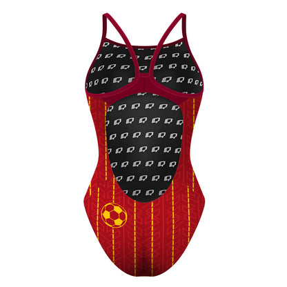 Spain - Skinny Strap Swimsuit