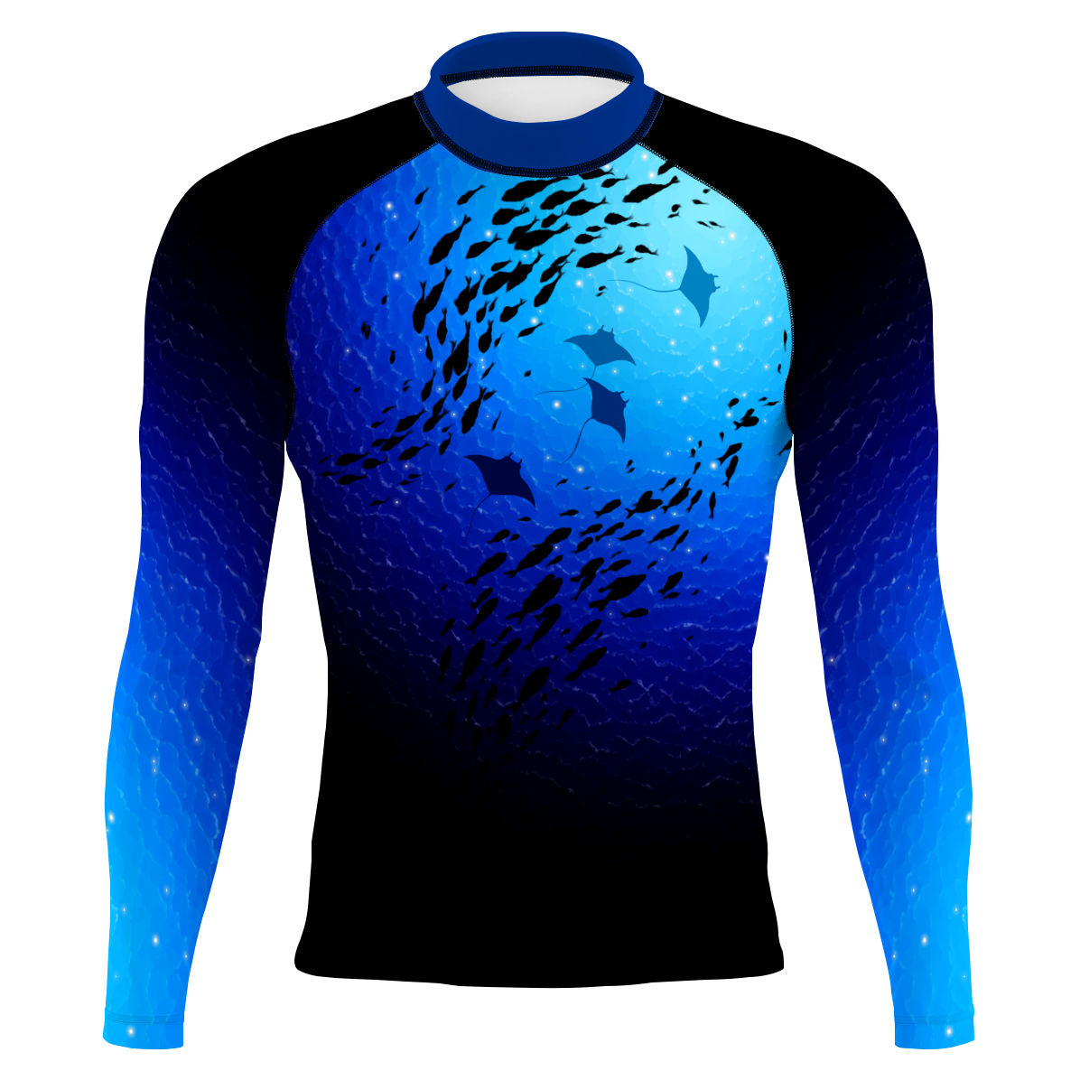 Stingray Play - Men's Surf UPF50+ Long Sleeve Rash Guard