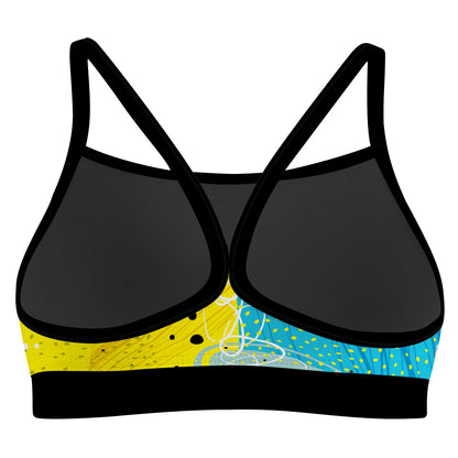 Deep Spring Classic Sports Bikini Top