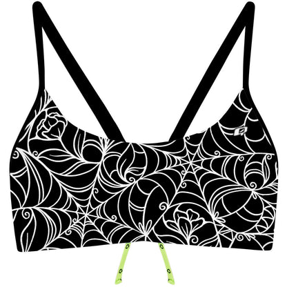 Spiderweb Temptation - Bandeau Bikini Top