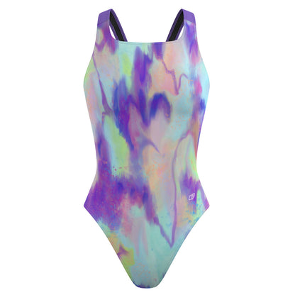Bleeding Checks Classic Strap Swimsuit